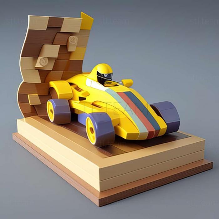 3D model LEGO Racers game (STL)